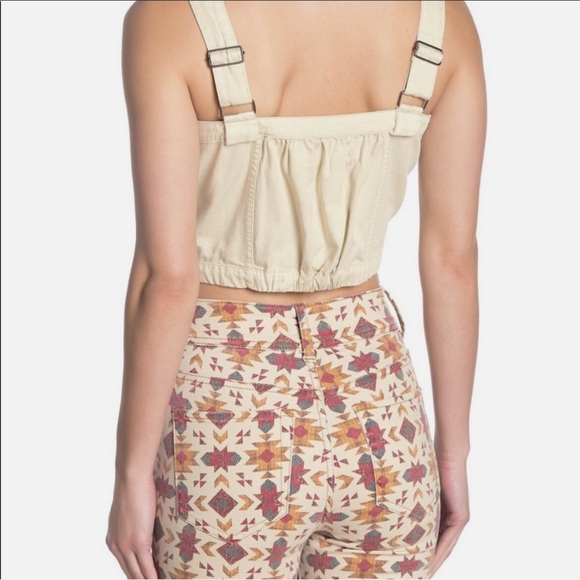Free People We The Free Palm Desert Cotton Crop Top - Picture 4 of 11